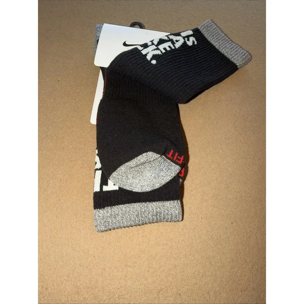 Nike Everyday Plus Cushioned Crew Socks - FB3272 010 - Blk - Mens Large